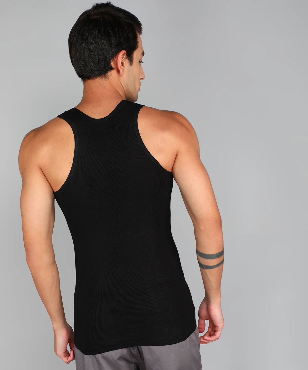 renox-mens-black-ribbed-cotton-vest-back
