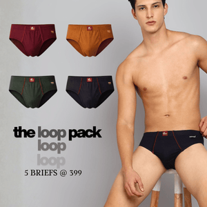 Men's Inner Elastic brief (Pack Of 5)