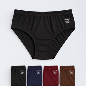 Women’s plain cotton panty (pack of 5)