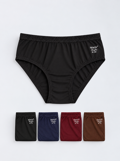 Women’s plain cotton panty (pack of 5)
