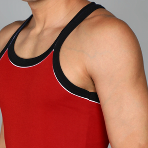 Renox mens Gym vest (Piping)