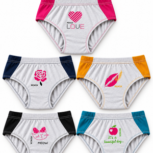 Women’s Cotton Printed panty (pack of 5)