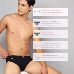 Men's Inner Elastic brief (Pack Of 5)