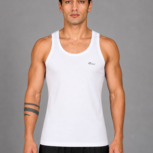 Renox Men's Vest Pack of 5 100% cotton