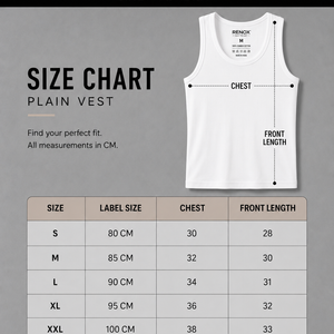 Renox Men's Vest Pack of 5 100% cotton