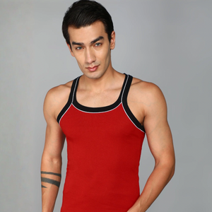 Renox mens Gym vest (Piping)