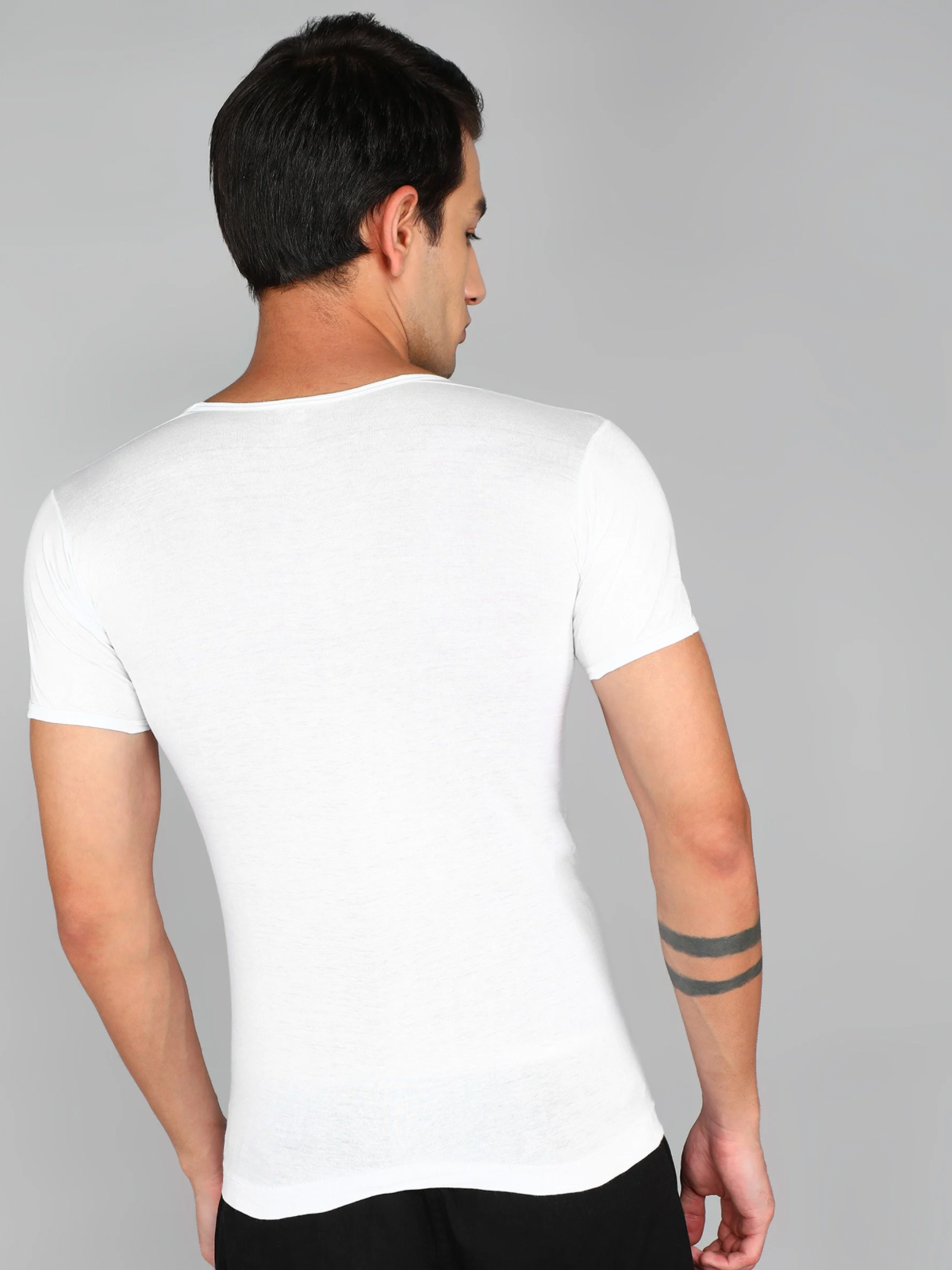 Sleeved White Vest
