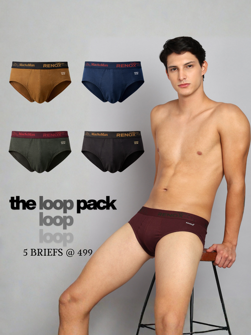 Men's Outer Elastic brief (Pack Of 5)