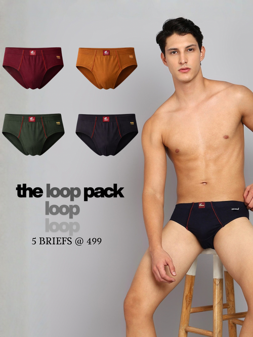 Men's Inner Elastic brief (Pack Of 5)