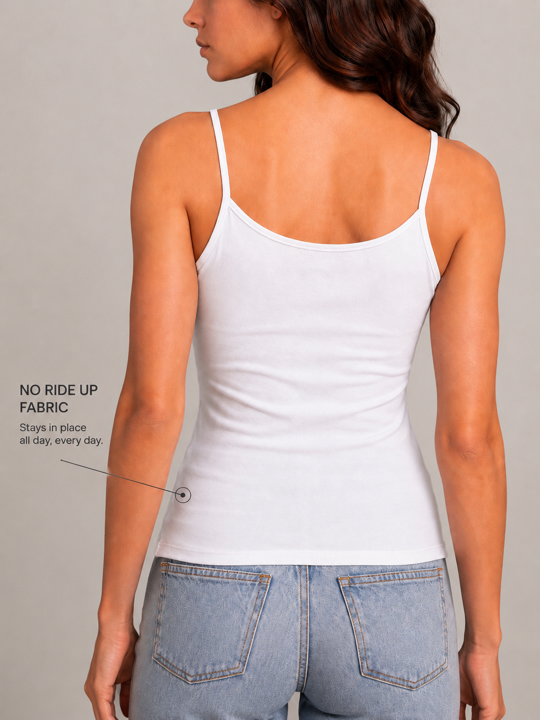 Women’s Mix camisole spaghetti straps (pack of 4)
