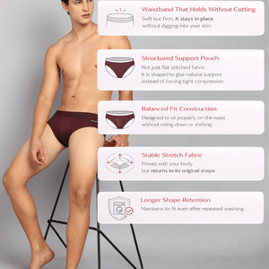 Men's Outer Elastic brief (Pack Of 5)