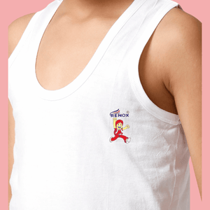 Boys White Vest (Pack of 2)