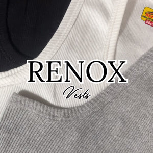 Renox Mix Ribed vest (Packof 3) 100% cotton