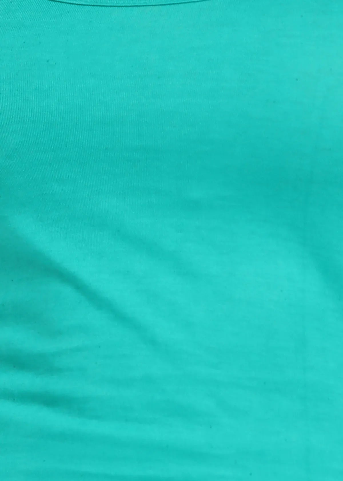 Renox Aqua Green camisole fabric close up with anti-bacterial cotton