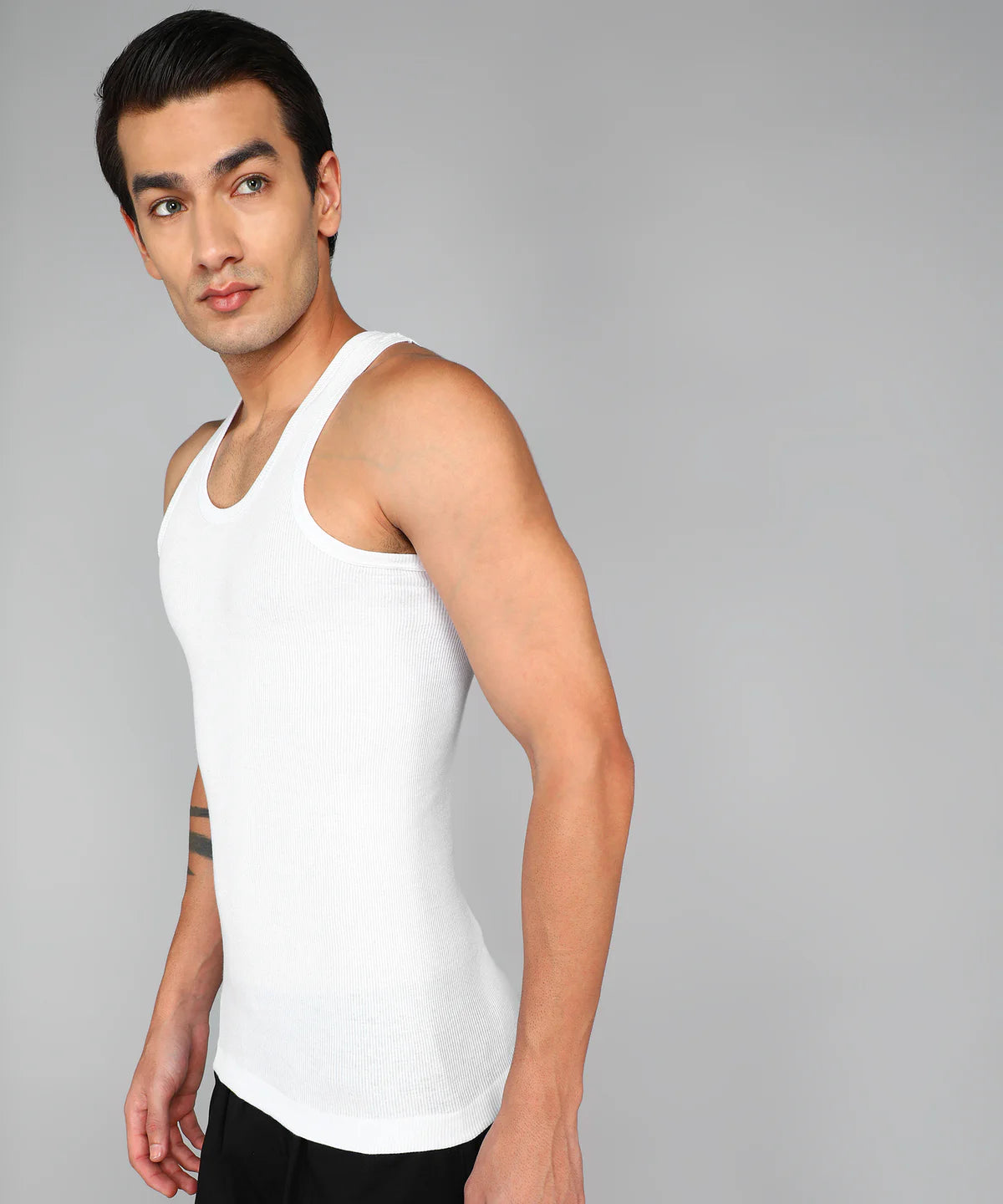 renox-mens-white-ribbed-cotton-vest-side