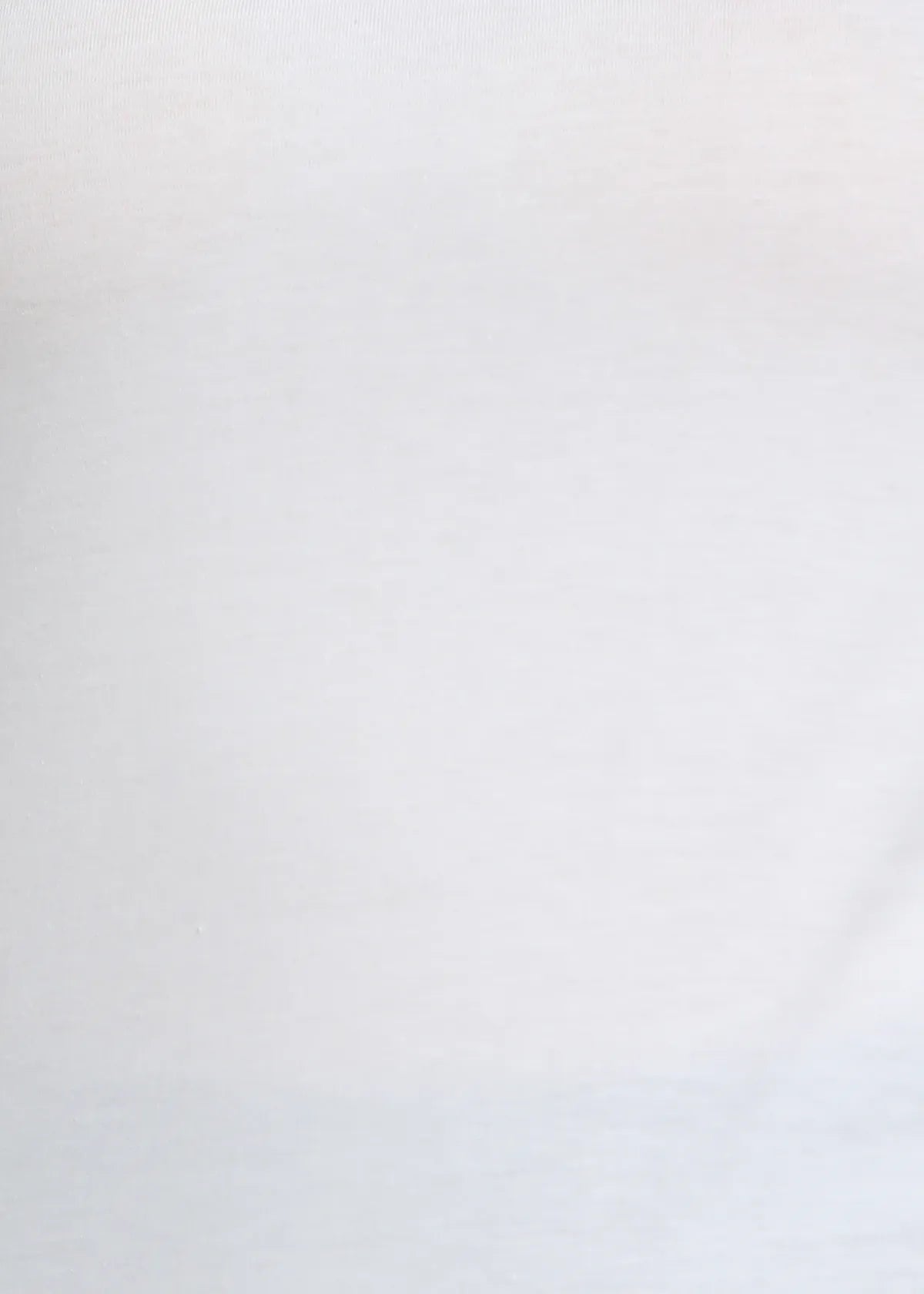 Renox White camisole fabric close up with anti-bacterial cotton
